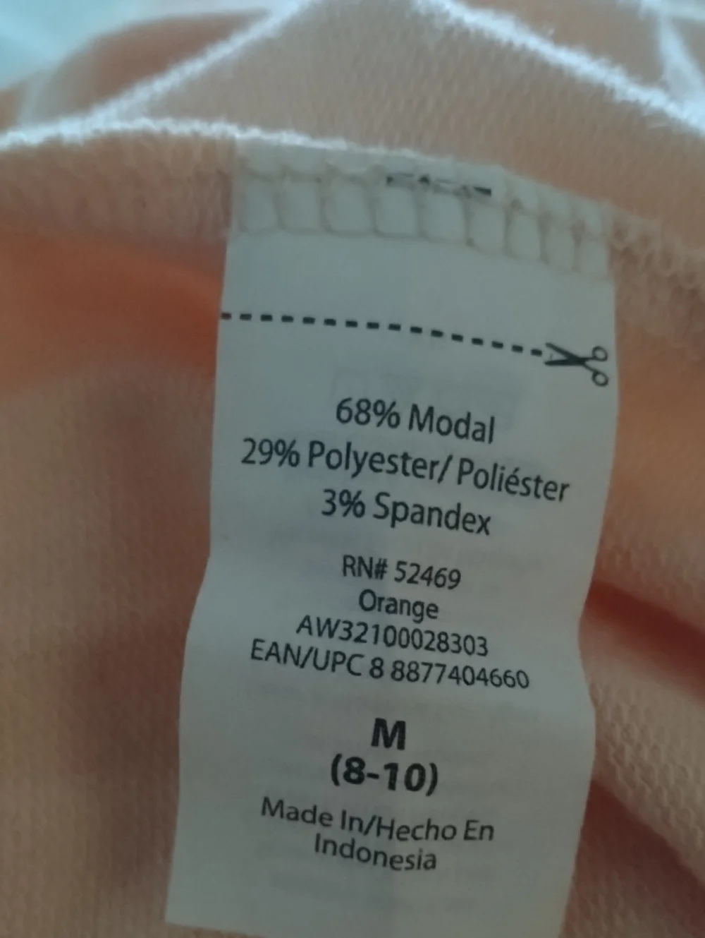 Athletic Works Light Blush  Pink Hooded Pullover - Picture 4 of 4